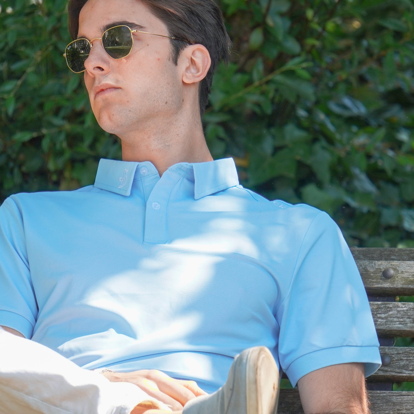 Tour Tech Polo - Sky