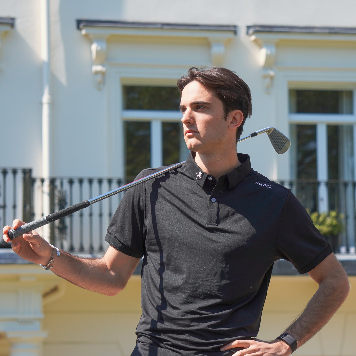 Tour Tech Polo - Black