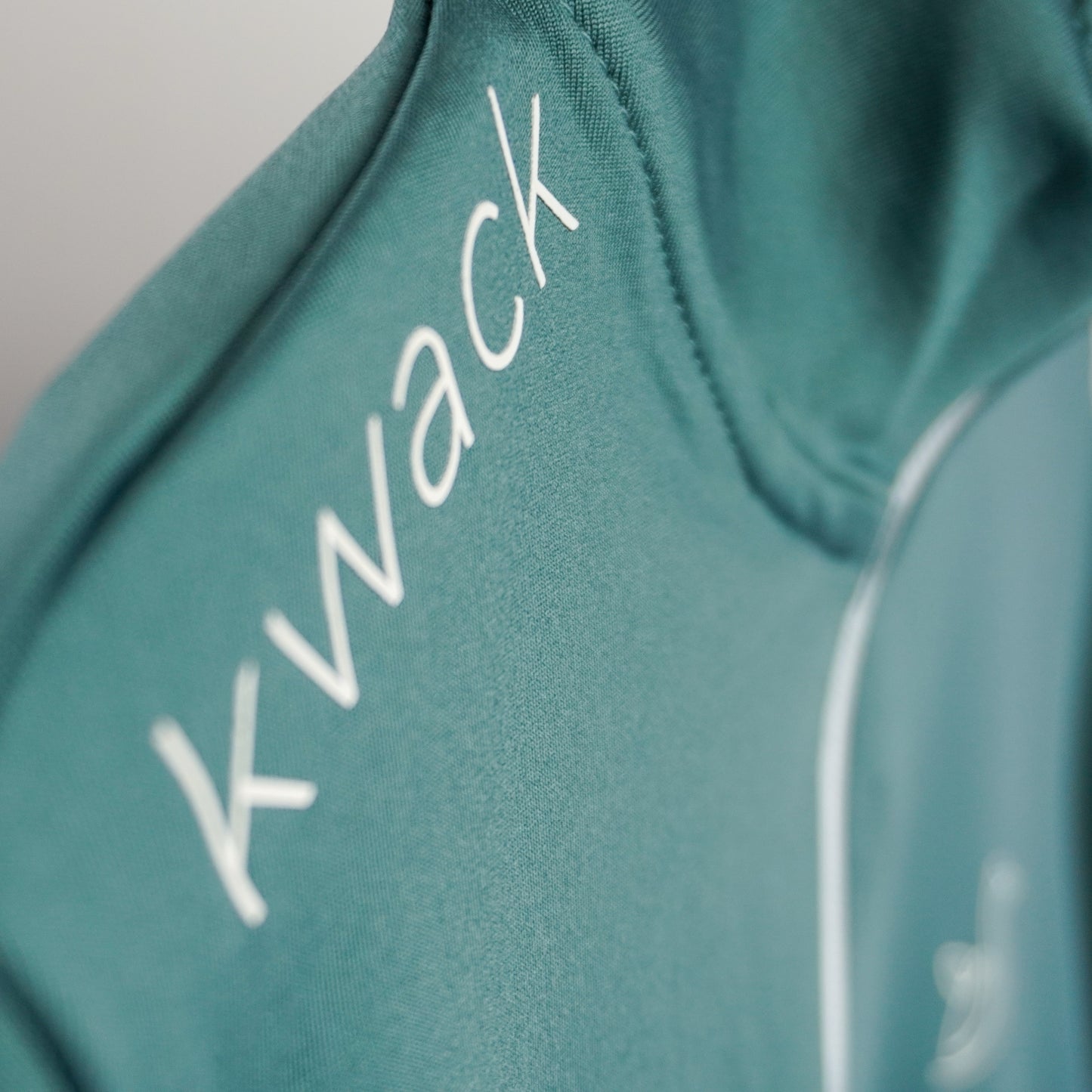 Ladies Performance Zip - Teal Green