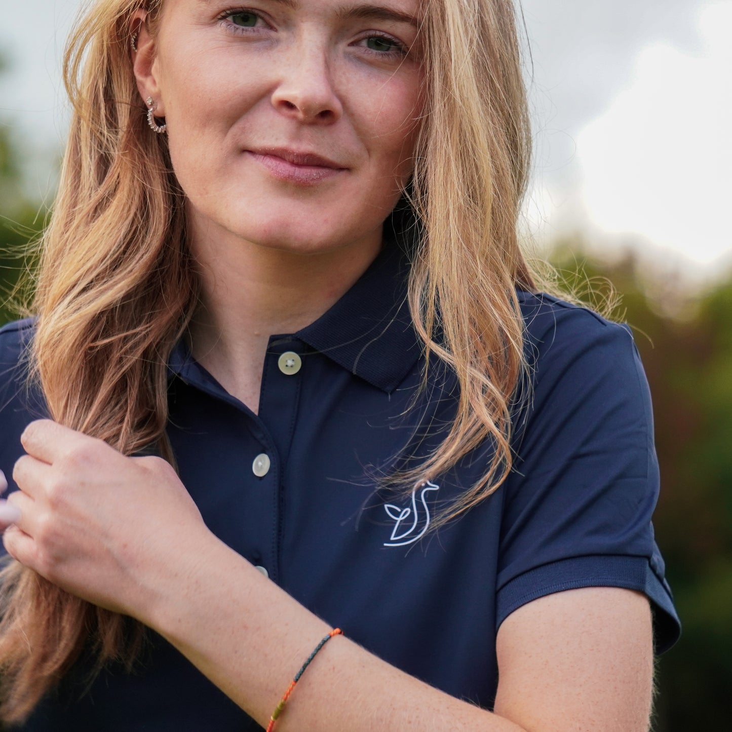 Ladies Polo - Navy Sea