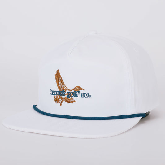 Mallard Rope Cap - White